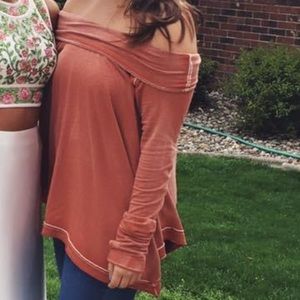 Free People Off the Shoulder Top